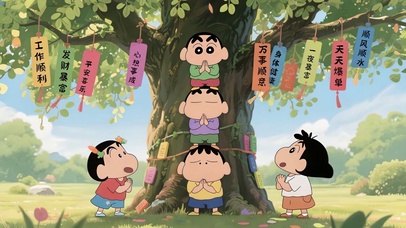 小新祈福队・许愿树好运连连