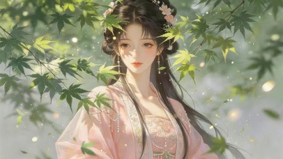 治愈清纯风女孩