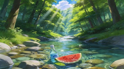 溪畔的夏天