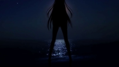 美少女海边热舞