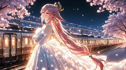 八重神子丨樱夜赴约丨