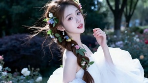 治愈系甜美女孩