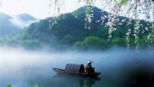 烟波独钓