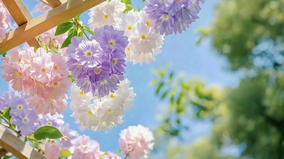 护眼花朵