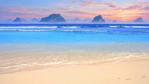 唯美海滩海景