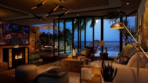 海滩小屋