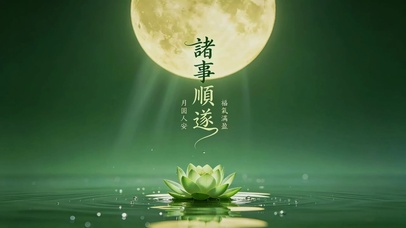 月下青莲