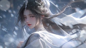 雪一直下