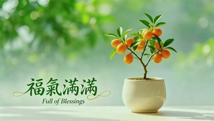 福气满满小金桔