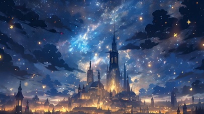 4K 星空城堡