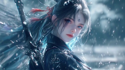 古风剑侠少女