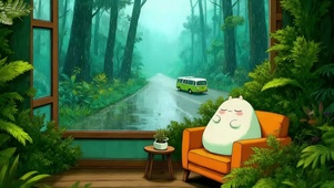 雨天房间小白