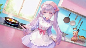 紫发软萌小厨娘的治愈厨房