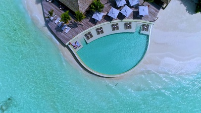 唯美夏日海浪4K