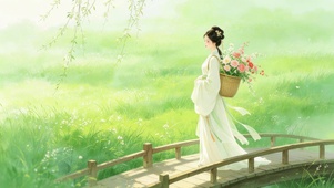 古风清新美女壁纸