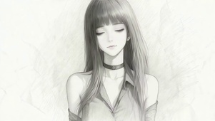素描女孩雏田