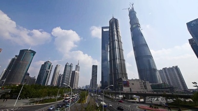 4K 高清 上海陆家嘴金融中心