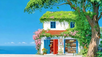 小清新海景商店