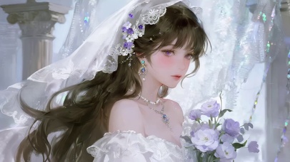 唯美的新娘