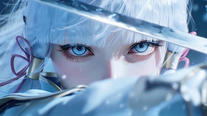 霜刃映眸-神里绫华