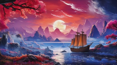 月落乌啼山水间