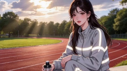 青春校园女孩