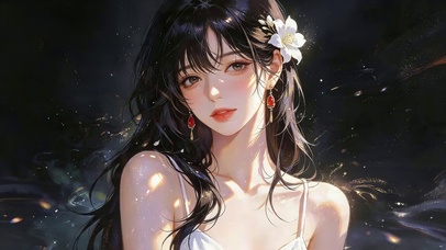 可爱的女孩