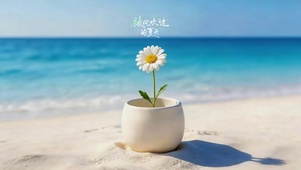 海边的小花