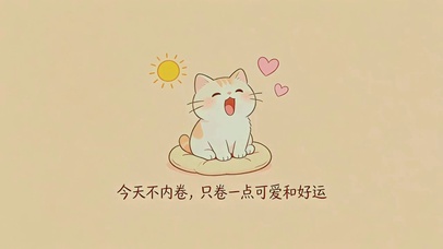 软萌猫咪不内卷