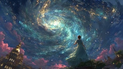 梦中你治愈系梦境中的美少女