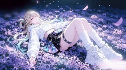 紫色彼岸花琳奈