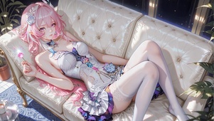 白丝居家萝莉昔涟