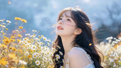 小清新可爱女孩