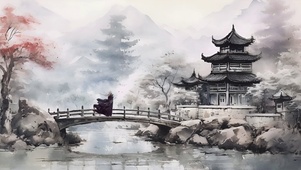 4K水墨画