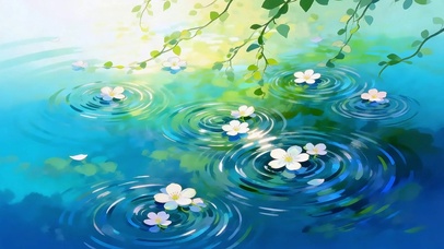 花漾清波