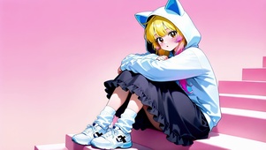 卡通女孩