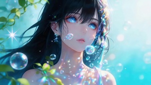 治愈泡泡女孩