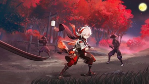 [枫原万叶]红叶の路原神