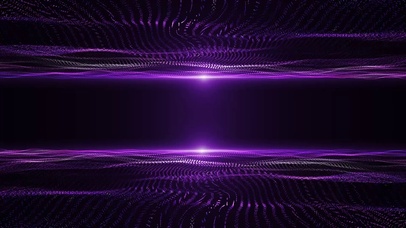 紫光流动波浪光效