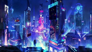 赛博朋克城市