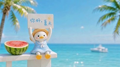夏天，你好