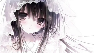 复古婚嫁少女
