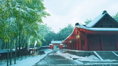 对马岛之魂— 飞檐 雪景