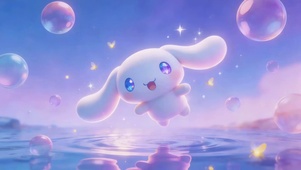 星光泡泡水面
