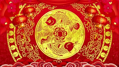 喜庆春节--年年有余