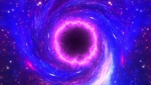 紫色黑洞-星空系列