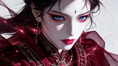 红衣女孩