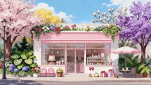 小清新甜品小屋