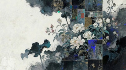古风 唯美白花