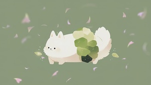 青黛粉意